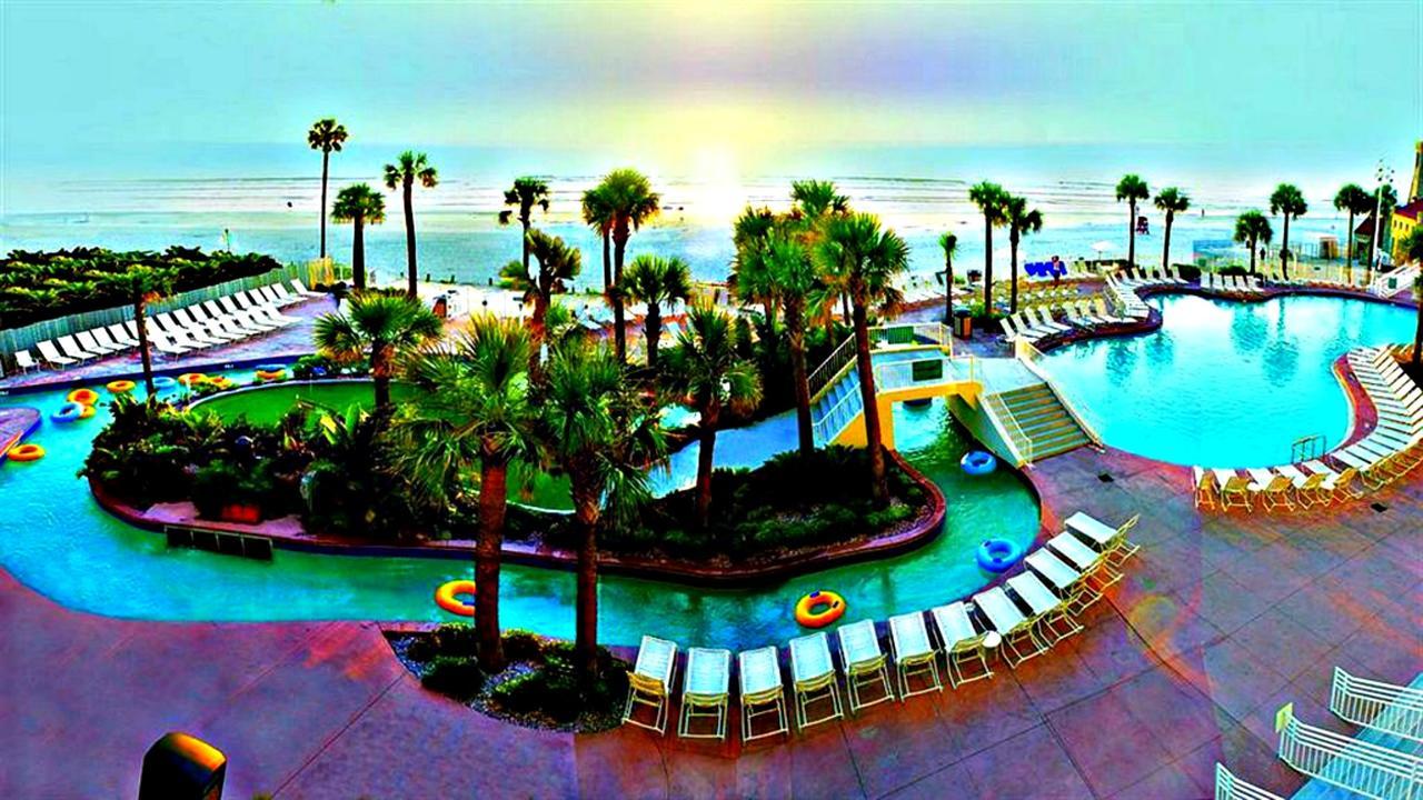 16Th Floor 1 Bedroom Resort Condo Direct Oceanfront Wyndham Ocean Walk Resort Daytona Beach 1606 Luaran gambar